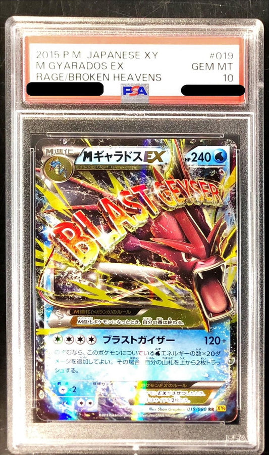 〔PSA10鑑定済〕MギャラドスEX【RR】{019/080}[PSA](Gyarados)