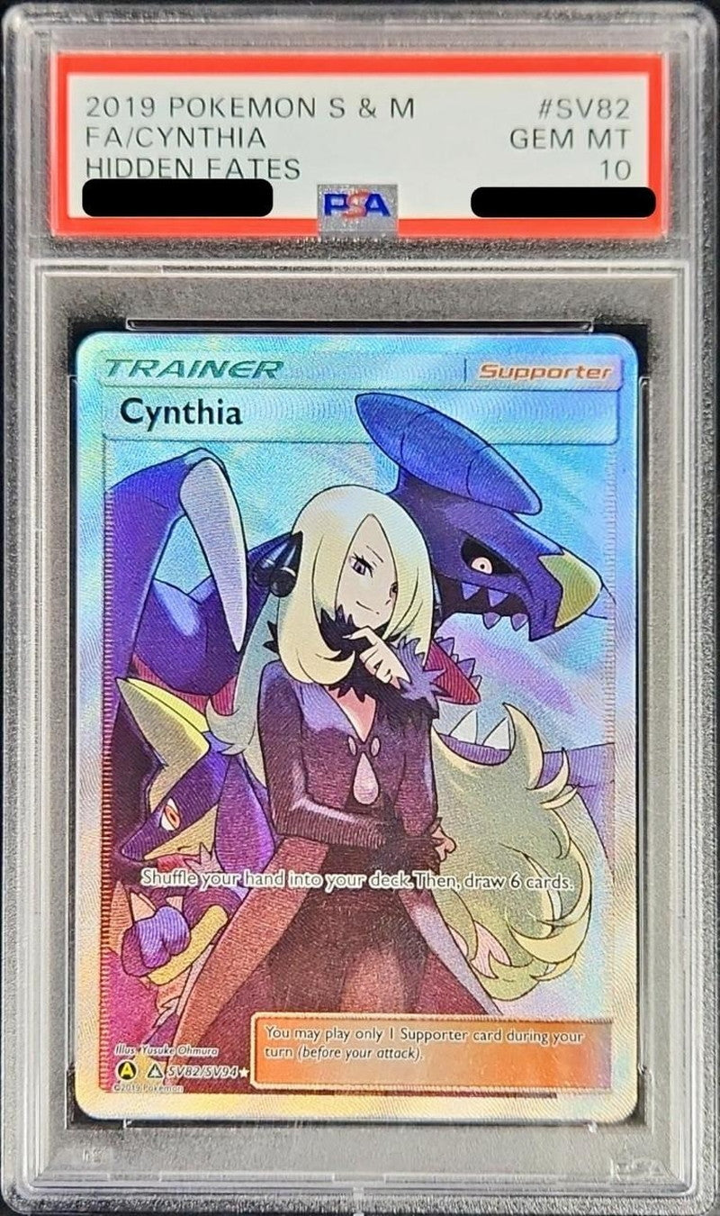 〔PSA10鑑定済〕シロナ(SR仕様/英語版)【-】{SV82/SV94}[PSA]
