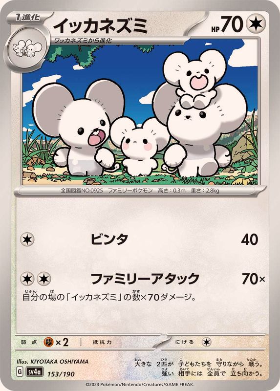 イッカネズミ【-】{153/190}[SV4a](Maushold)