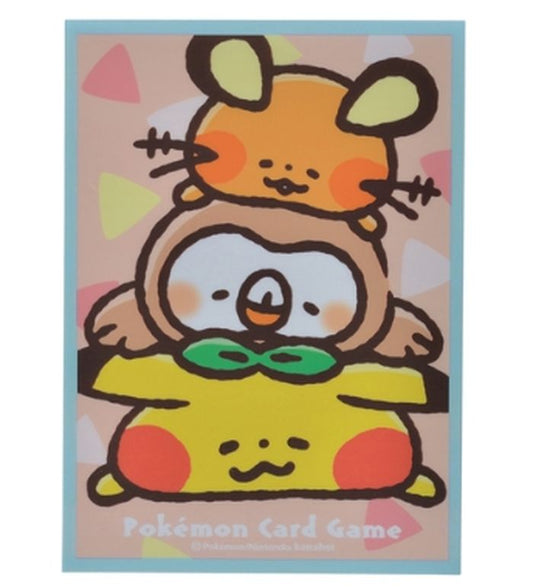 デッキシールド『Pokemon Yurutto ぐでタワー』64枚入り【サプライ】{-}[supply]