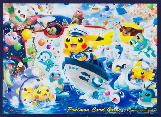 デッキシールド『ヨコハマのピカチュウ(スペシャルBOX)※』64枚入り【サプライ】{-}[supply]