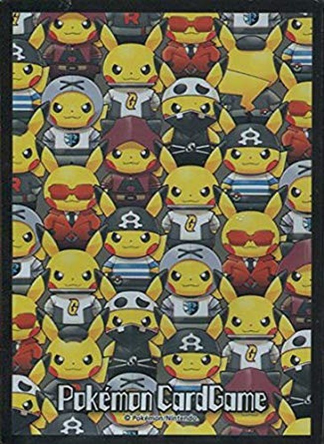デッキシールド『団員ごっこピカチュウ』64枚入り【サプライ】{-}[supply]