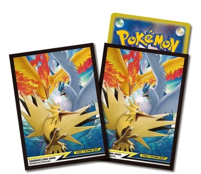 デッキシールド『ファイヤー＆サンダー＆フリーザー TAG TEAM GX』64枚入り【サプライ】{-}[supply]