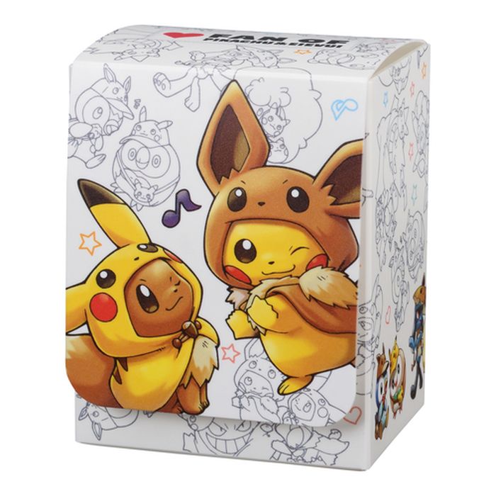 デッキケース『FAN OF PIKACHU＆EIEVUI』【サプライ】{-}[supply]