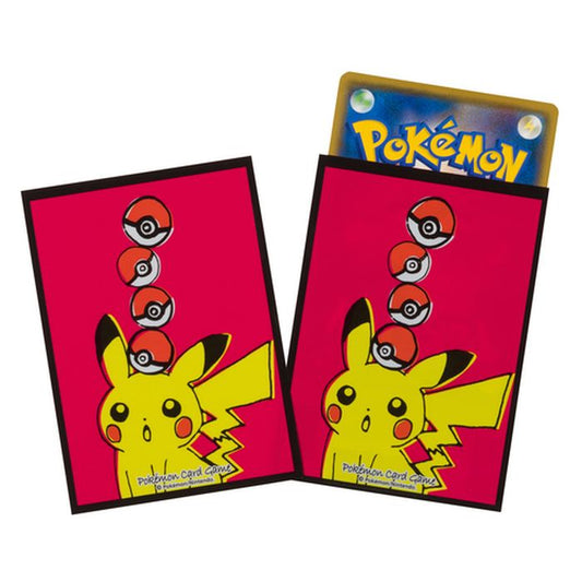 デッキシールド『Pikachu drawing』64枚入り【サプライ】{-}[supply]