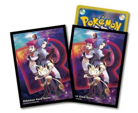 デッキシールド『ロケット団(ムサシ&コジロウ)』64枚入り【サプライ】{-}[supply]