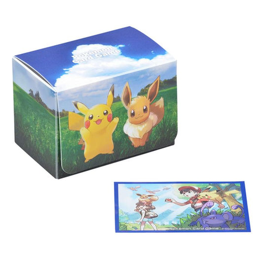 デッキケース＆デッキシールド『ポケモンピカ・ブイ』【サプライ】{-}[supply]