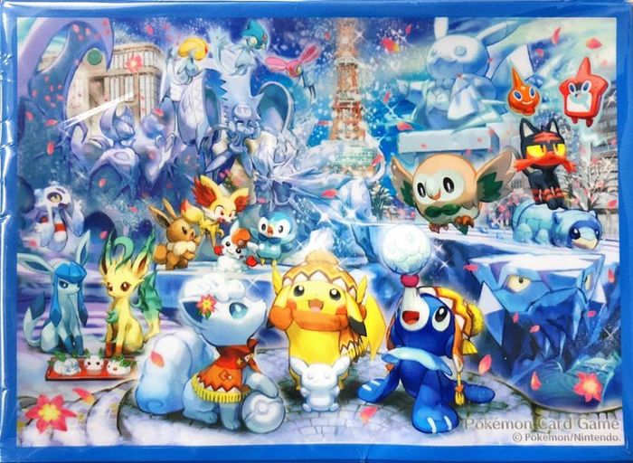 デッキシールド『ポケモンセンターサッポロR』64枚入り【サプライ】{-}[supply]