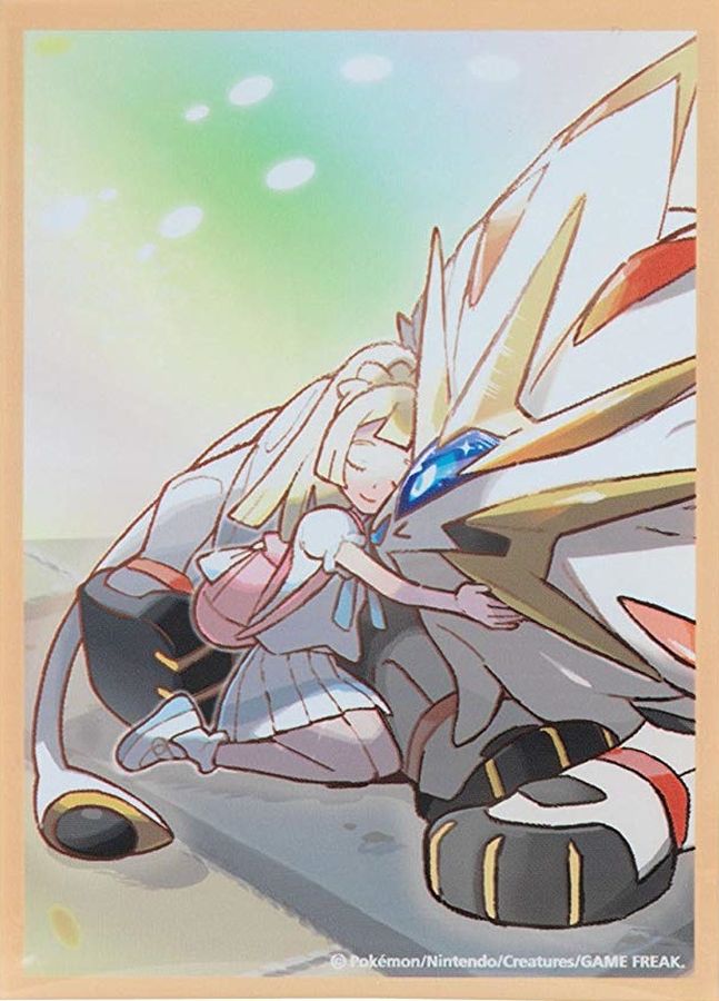 デッキシールド『リーリエ＆ソルガレオ・ルナアーラ(ソルガレオ)』64枚入り【サプライ】{-}[supply]