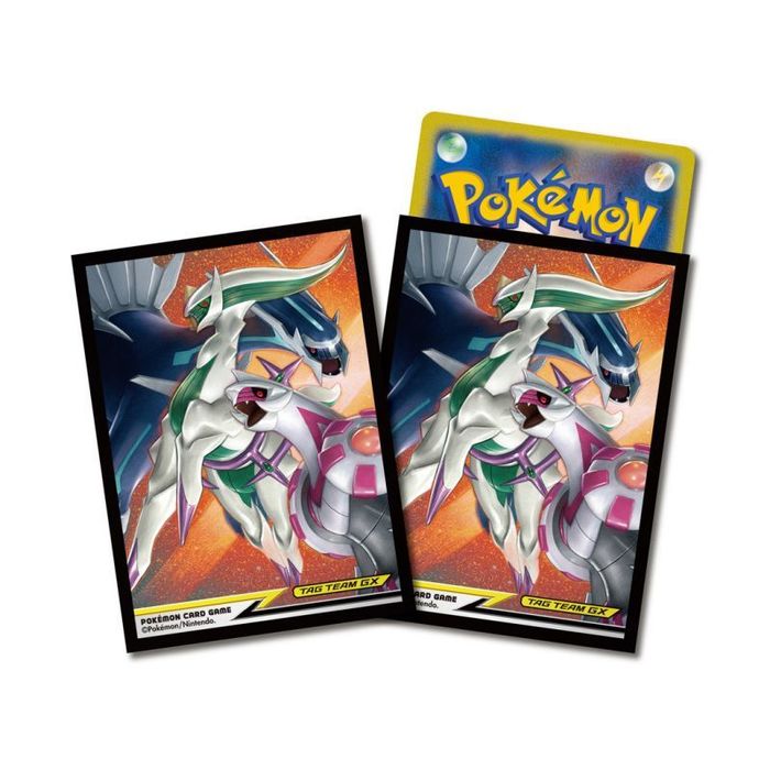 デッキシールド『アルセウス＆ディアルガ＆パルキア TAG TEAM GX』64枚入り【サプライ】{-}[supply]