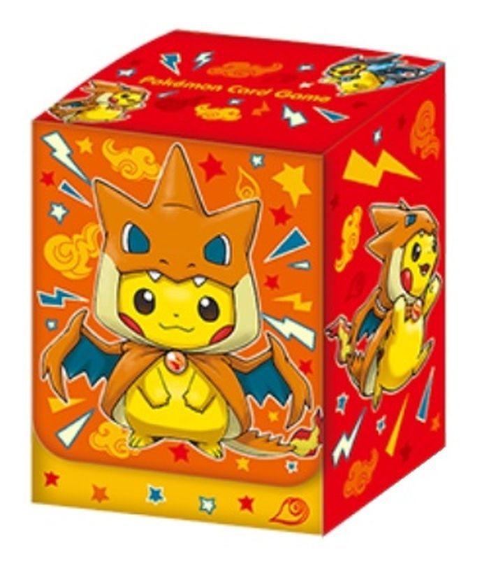 デッキケース『メガリザードンYのポンチョを着たピカチュウ(スペシャルBOX)』【サプライ】{-}[supply]