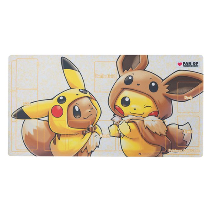 プレイマット『FAN OF PIKACHU＆EIEVUI』未開封【サプライ】{-}[supply]