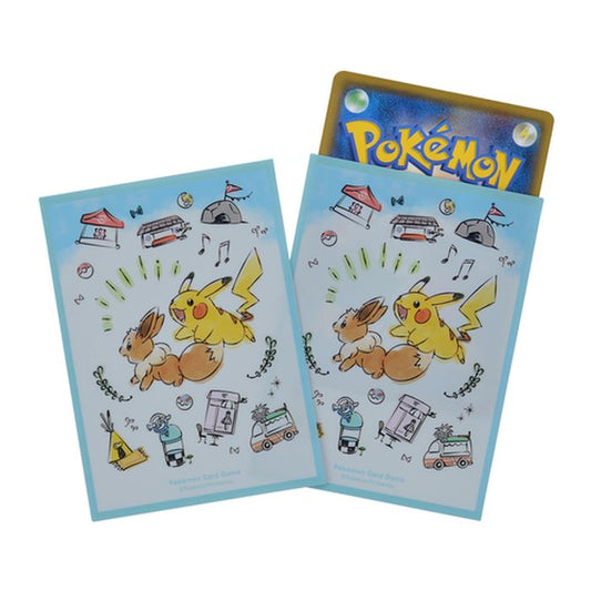 デッキシールド『Pokemon World Market』64枚入り【サプライ】{-}[supply]