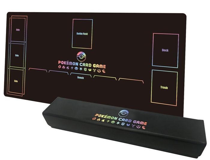 プレイマット+プレイマットケース『ホロ箔プレイマット+ホロ箔合皮製プレイマットケース(リミテッドコレクション マスターバトルセット)※』未開封【サプライ】{-}[supply]