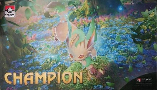 プレイマット『海外/リーフィア(CHAMPION)※』【サプライ】{-}[supply]