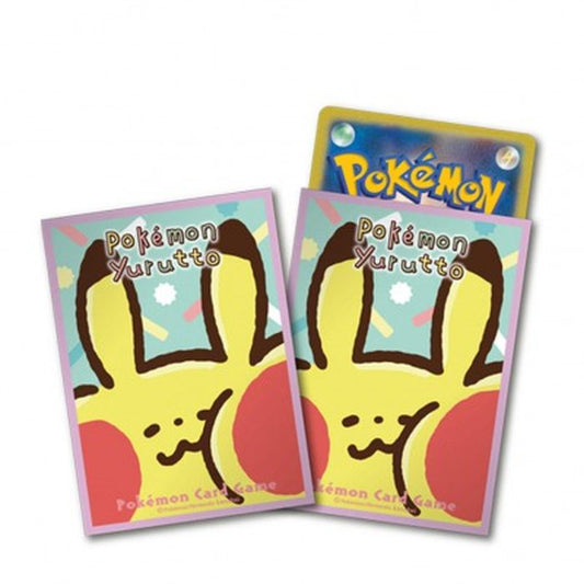 デッキシールド『Pokemon Yurutto ピカチュウむぎゅぎゅ』64枚入り【サプライ】{-}[supply]