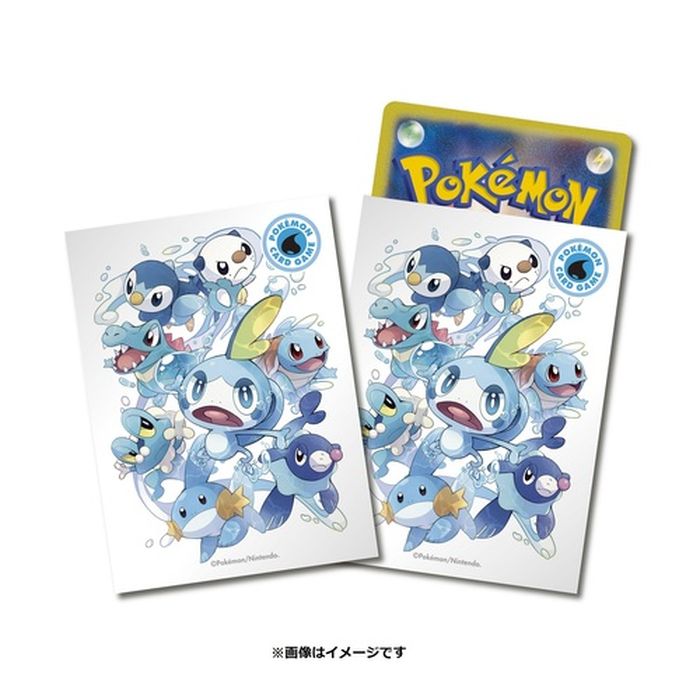 デッキシールド『タイプファイターズ 水』64枚入り【サプライ】{-}[supply]