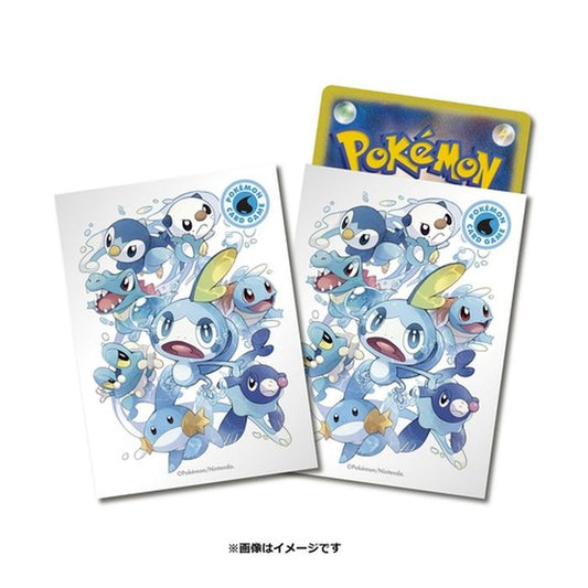 デッキシールド『タイプファイターズ 水』64枚入り【サプライ】{-}[supply]