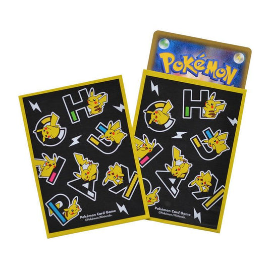デッキシールド『PIKAPIKACHU　BK』64枚入り【サプライ】{-}[supply]