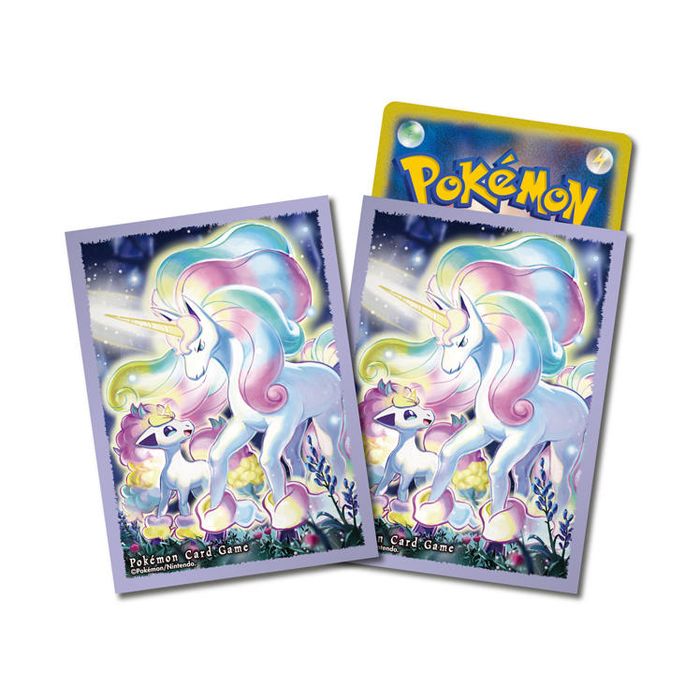 デッキシールド『ガラルポニータ&ガラルギャロップ』64枚入り【サプライ】{-}[supply]