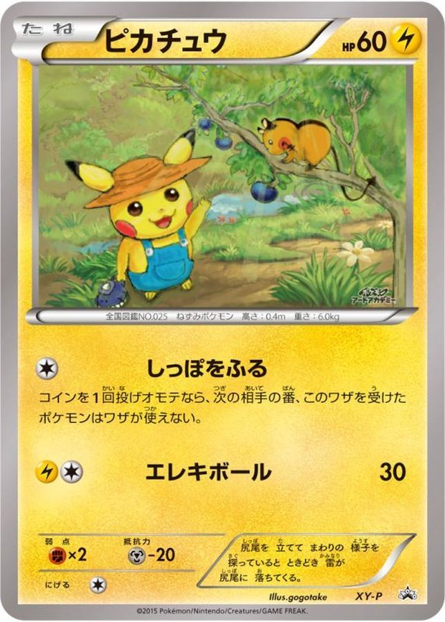 ピカチュウ(gogotake)【P】{XY-P}[XY](Pikachu)