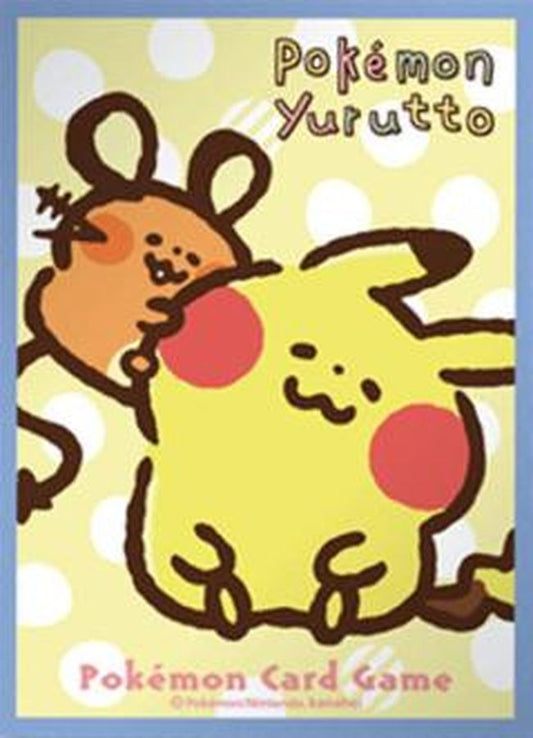 デッキシールド『Pokemon Yurutto ピカチュウとデデンネ』64枚入り【サプライ】{-}[supply]