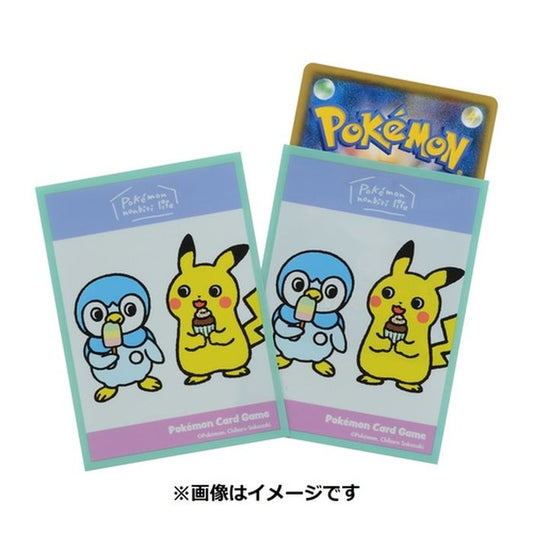 デッキシールド『Pokemon のんびりライフ』64枚入り【サプライ】{-}[supply]