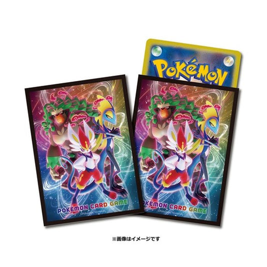 デッキシールド『ゴリランダー・エースバーン・インテレオン』64枚入り【サプライ】{-}[supply]