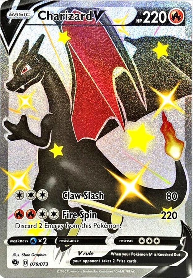 リザードンV(SSR仕様/英語版)【-】{079/073}[foreign_country](Charmeleon)SR