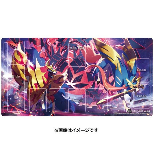 プレイマット『ザシアン・ザマゼンタ・ムゲンダイナ』未開封【サプライ】{-}[supply]