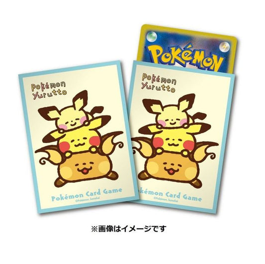 デッキシールド『Pokemon Yurutto 寝そべり』64枚入り【サプライ】{-}[supply]