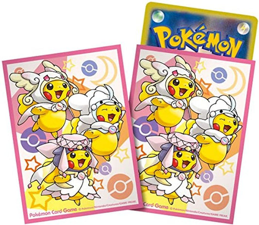 デッキシールド『メガポンチョを着たピカチュウ』32枚入り【サプライ】{-}[supply]