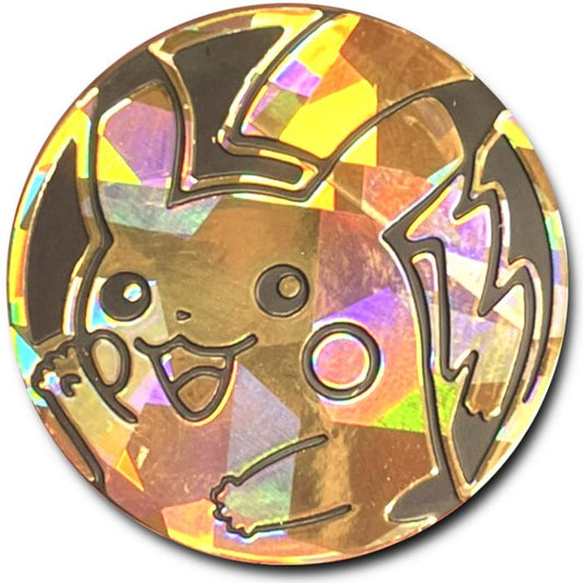 コイン『ピカチュウ(右手上げ/金:クリスタル)』【サプライ】{-}[supply]