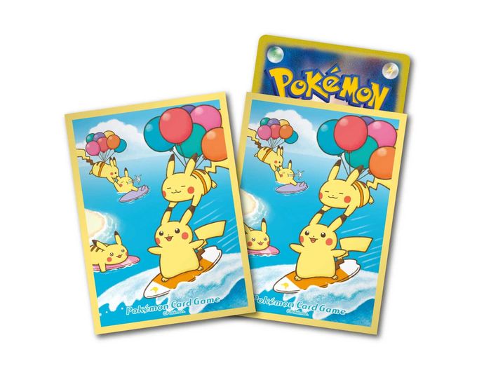 デッキシールド『なみのりピカチュウ＆そらをとぶピカチュウ』64枚入り【サプライ】{-}[supply]