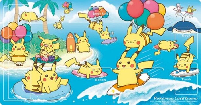プレイマット『なみのりピカチュウ＆そらをとぶピカチュウ』未開封【サプライ】{-}[supply]