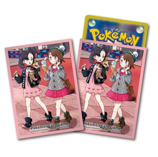 デッキシールド『ユウリ＆マリィ POKEMON TRAINERS Off Shot!※』64枚入り【サプライ】{-}[supply]