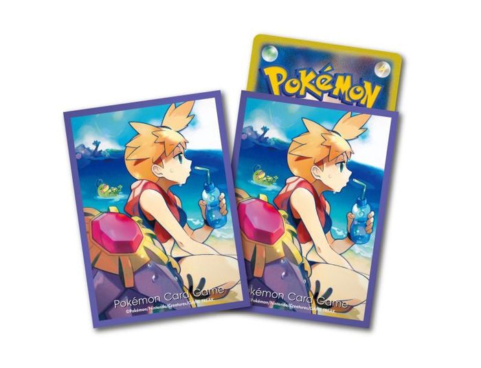 デッキシールド『カスミ＆スターミー』64枚入り【サプライ】{-}[supply]
