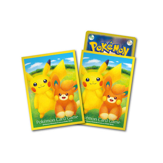 デッキシールド『ピカチュウ＆パモ』64枚入り【サプライ】{-}[supply]