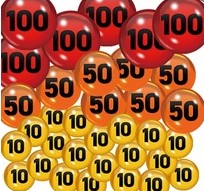 ダメカン『アクリルダメカン(セット版：100赤/50橙/10黄)※』【サプライ】{-}[supply]