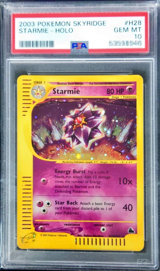 〔PSA10鑑定済〕スターミー(英語版)【-】{H28/H32}[PSA](Starmie)