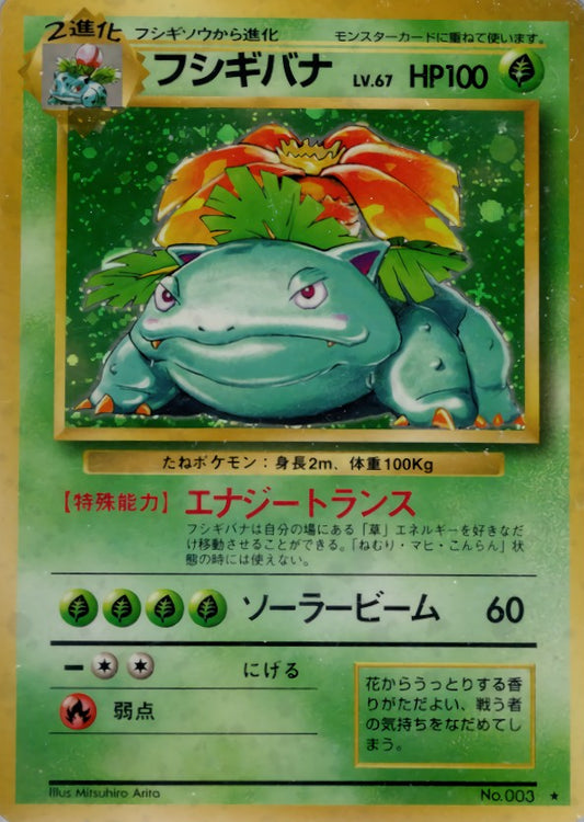フシギバナ LV.67(マークあり)【R】{旧裏}[その他](Venusaur)