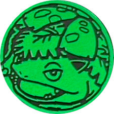コイン『フシギバナex(緑:ミラー)』【サプライ】{-}[supply]