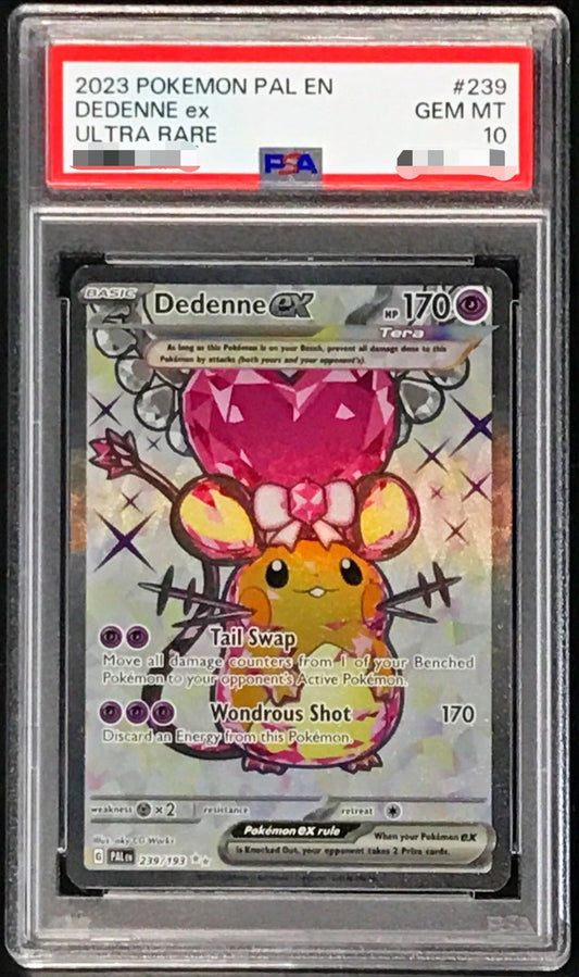 〔PSA10鑑定済〕デデンネex(英語版)【SR】{239/193}[PSA](Dedenne)SR