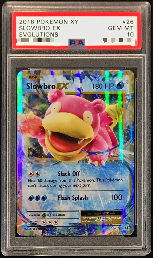 〔PSA10鑑定済〕ヤドランEX(英語版)【-】{26/108}[PSA](Slowbro)