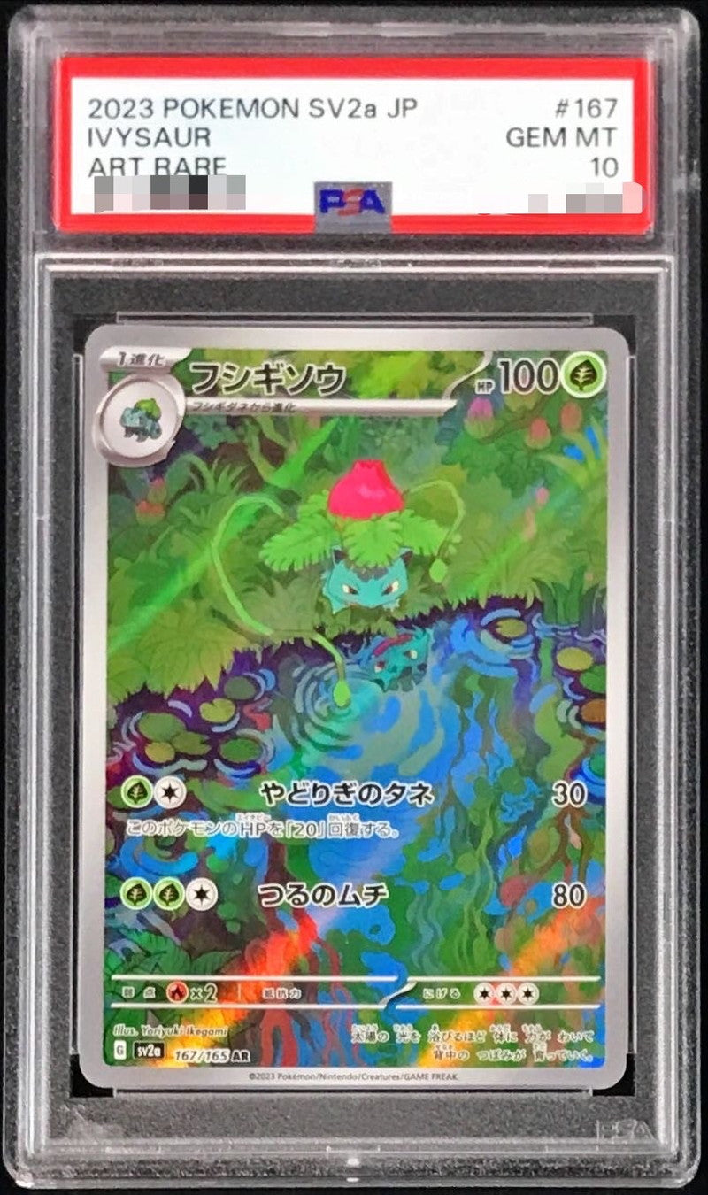 〔PSA10鑑定済〕フシギソウ【AR】{167/165}[PSA](Ivysaur)