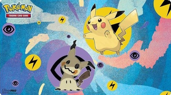 プレイマット『海外/ピカチュウ＆ミミッキュ(PoKeMoNロゴ)※』【サプライ】{-}[supply]