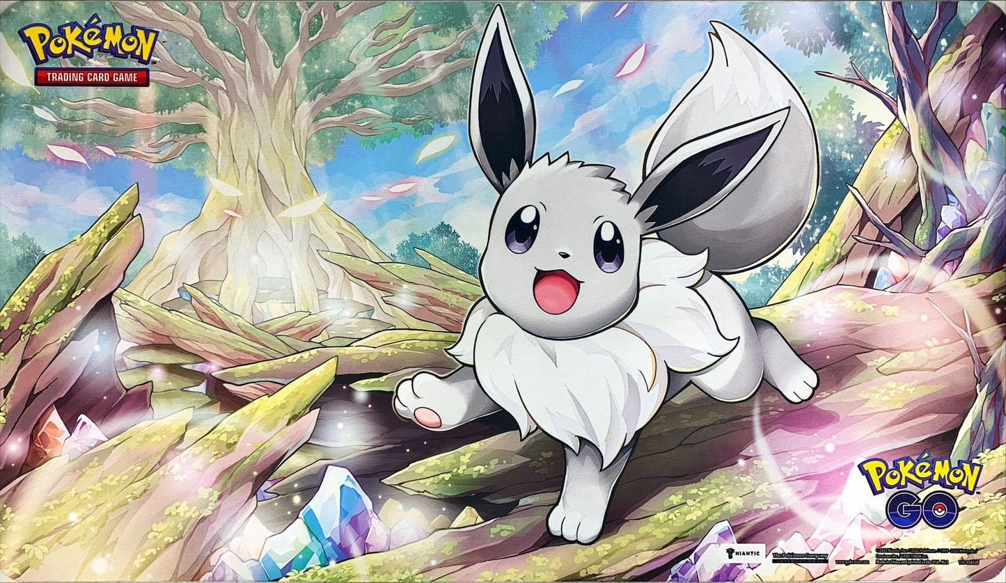 プレイマット『海外/かがやくイーブイ(PoKeMoNロゴ)※』【サプライ】{-}[supply]