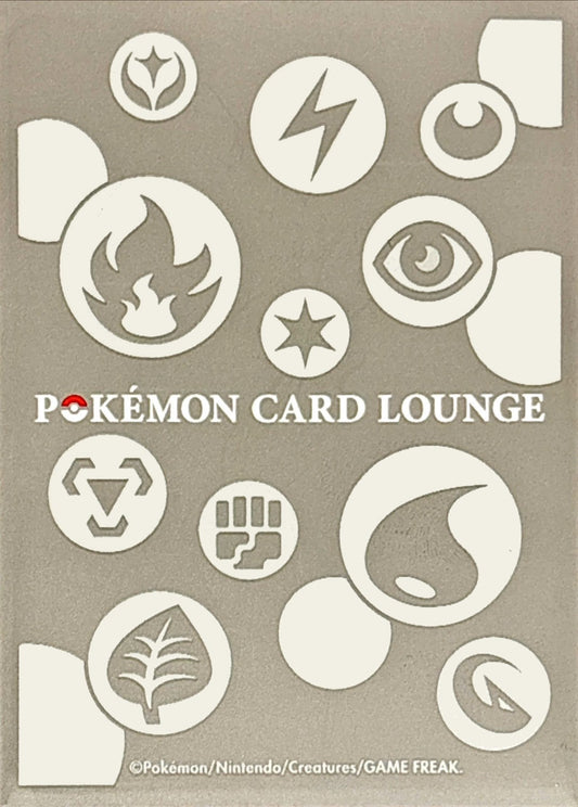 デッキシールドプレミアム・マット『POKEMON CARD LOUNGE(グレー)』64枚入り【サプライ】{-}[supply]