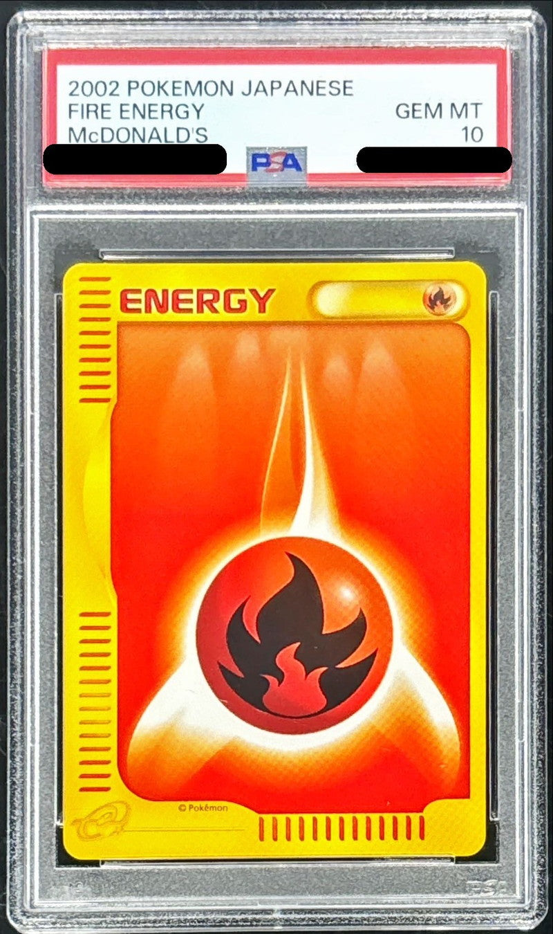 〔PSA10鑑定済〕基本炎エネルギー(カードe)【-】{-}[PSA]