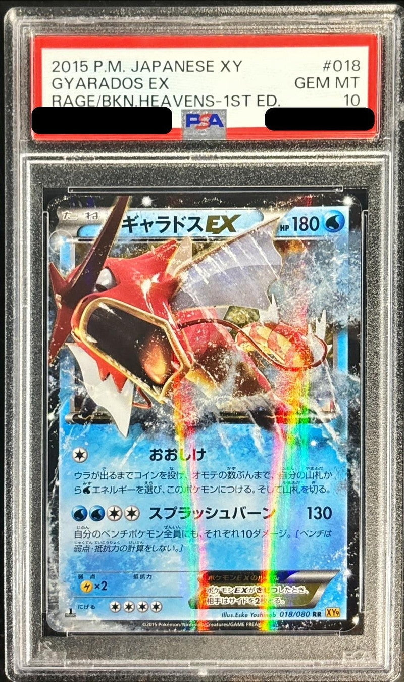 〔PSA10鑑定済〕ギャラドスEX【RR】{018/080}[PSA](Gyarados)